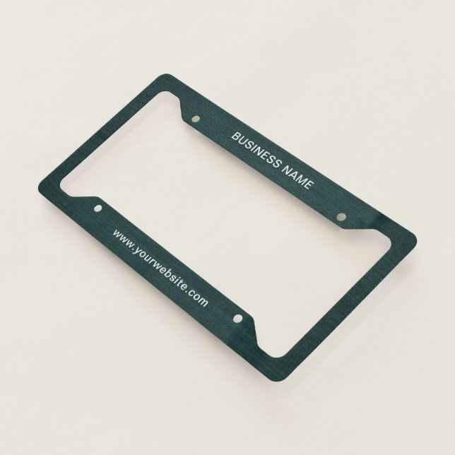 Professional Business License Plate Frame (3/4)