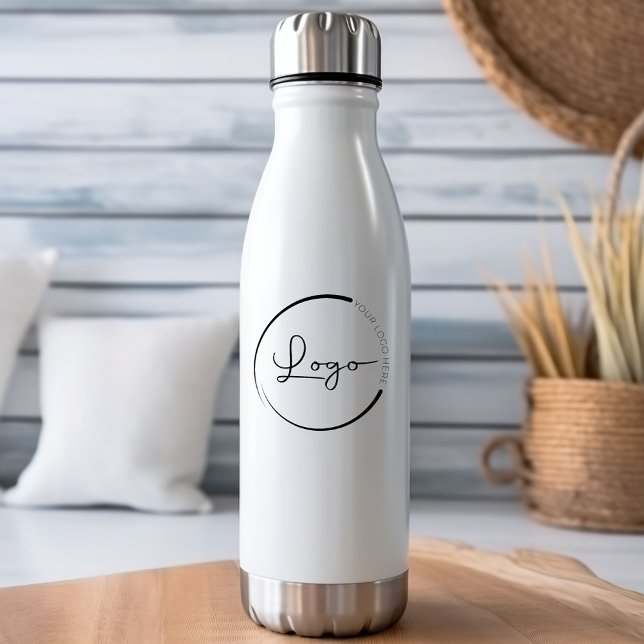 Professional Business Logo Branded Water Bottle Sticker (Creator Uploaded)