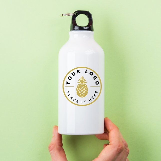 Professional Business Logo Branded Water Bottle Sticker (Creator Uploaded)