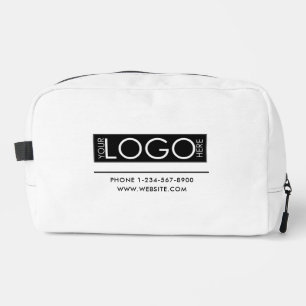 Professional Business Logo Contact Details Simple Dopp Kit