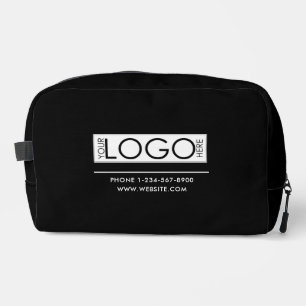 Professional Business Logo Contact Details Simple Dopp Kit
