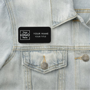 Professional Business Logo Employee Staff Name Tag