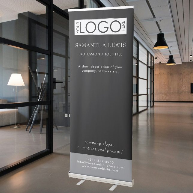Professional Business Logo Marketing Template Retractable Banner (Professional Business Logo Marketing Template Retractable Banner)