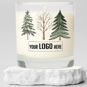 Professional Business Logo Minimalist Christmas Scented Candle