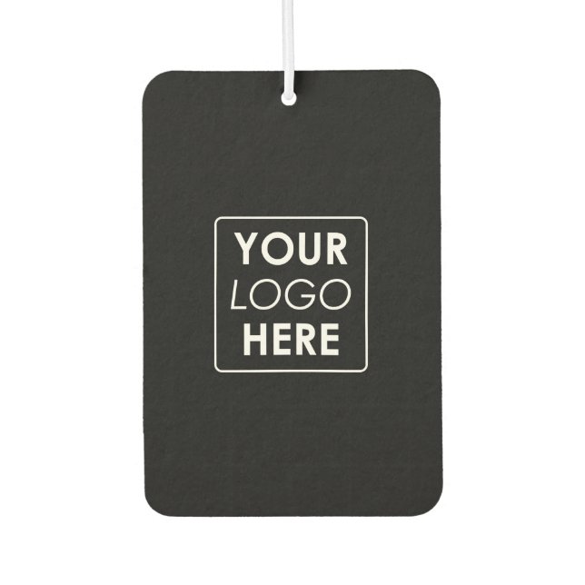 Professional Business Logo Modern Business Black Air Freshener (Front)