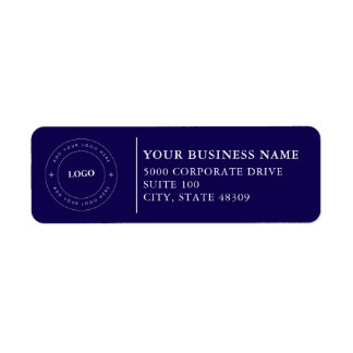  Professional Business Logo  Return Address Label