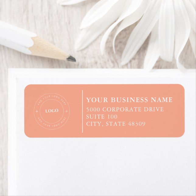  Professional Business Logo  Return Address Label (Insitu)