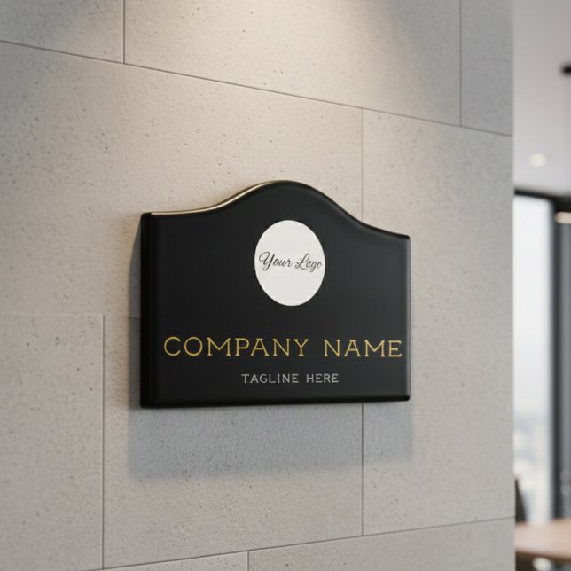Professional Business Logo Wall Hanging Office Door Sign (Creator Uploaded)
