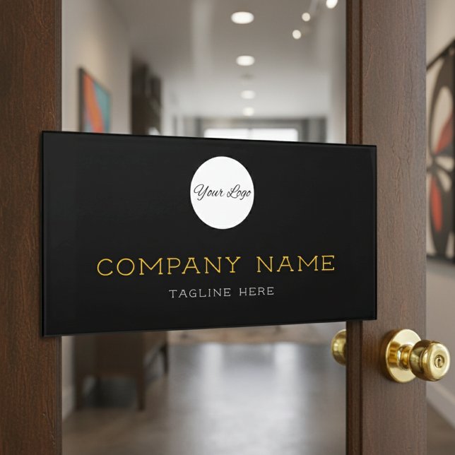 Professional Business Logo Wall Hanging Office Door Sign (Creator Uploaded)