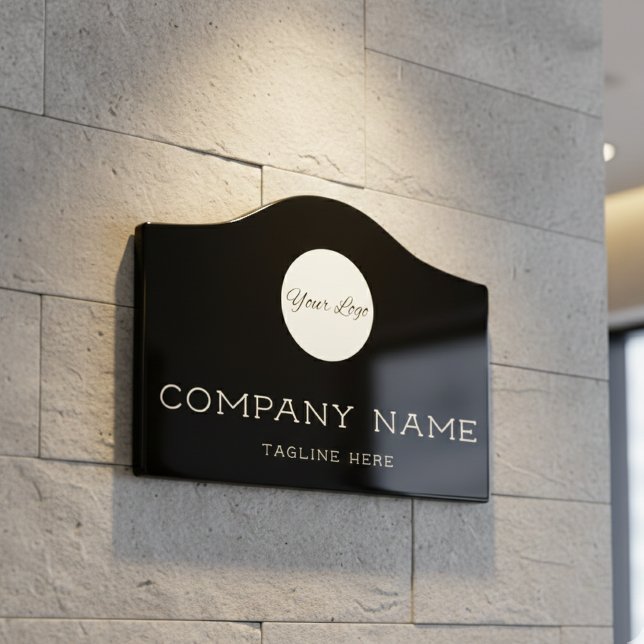 Professional Business Logo Wall Hanging Office Door Sign (Creator Uploaded)