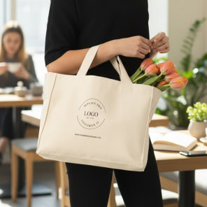 Professional Business Logo website Simple  Mini Tote Bag