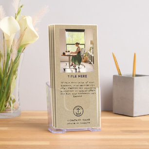 Professional Business Promotional Marketing Kraft Brochure