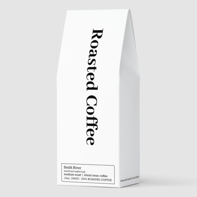 Professional Business Roasted Coffee (Front)