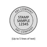 Professional Business Self-Inking Stamps<br><div class="desc">Heavy duty,  metal self-inking stamps. Company or address stamp.</div>