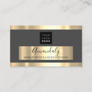 Professional Business Services Gold Logo VIP Gray Card