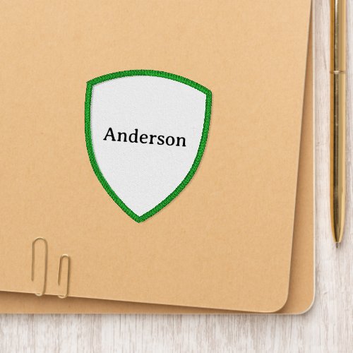 Professional Business Shield 2.5" X 3"  Patch
