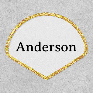 Professional Business Shoulder 3.6" X 3" Patch