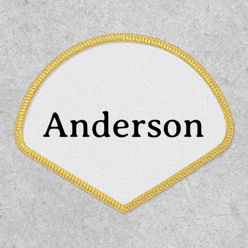 Professional Business Shoulder 3.6" X 3" Patch