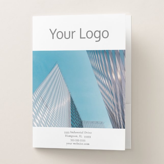 Professional Business Your Logo Photo Presentation (Front)