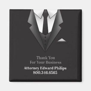 Professional Businessman Suit Magnet Template