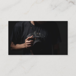 Professional Camera Lens Viewfinder Photography Business Card