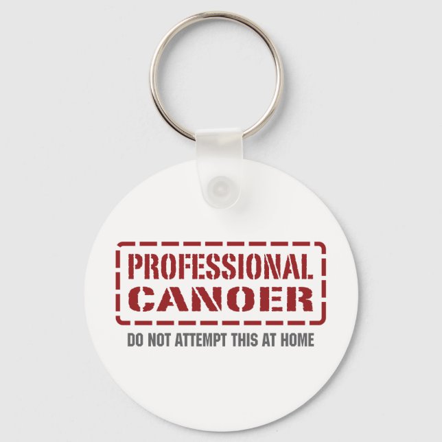 Professional Canoer Keychain (Front)