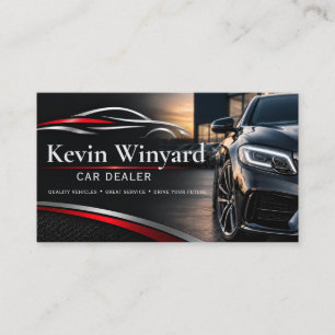 Professional Car Dealer Card