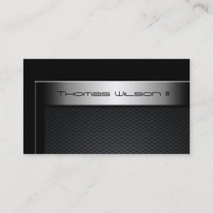 Professional Carbon Fiber Car Business Cards