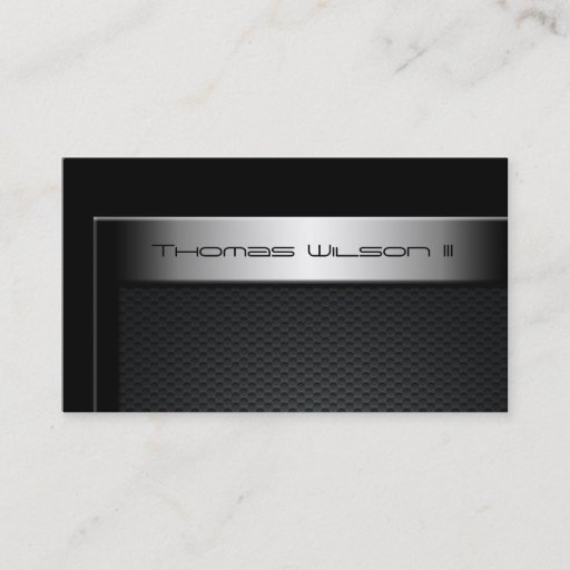 Customizable Professional Carbon Fiber Car Business Cards