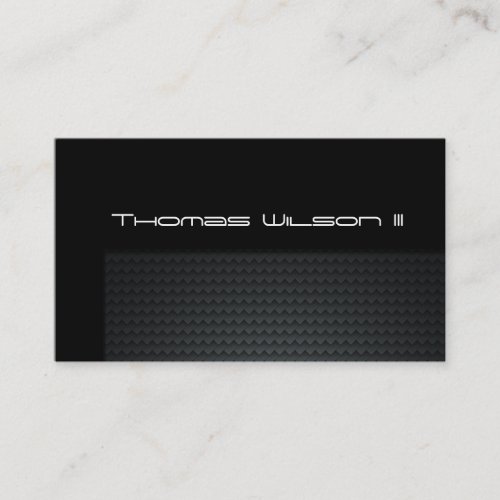 Professional Carbon Fiber Car Business Cards