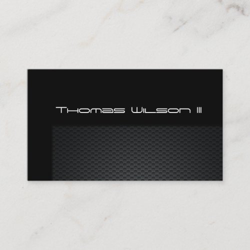 Professional Carbon Fiber Car Business Cards