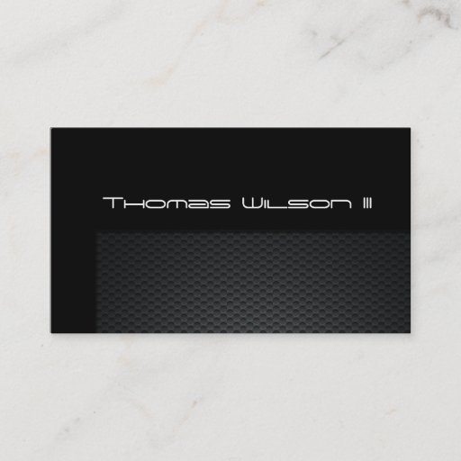 Customizable Professional Carbon Fiber Car Business Cards