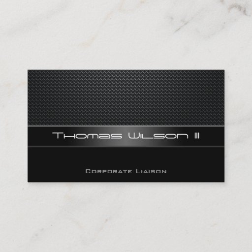 Customizable Professional Carbon Fiber Car Business Cards
