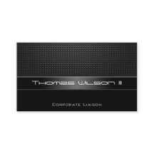Professional Carbon Fiber Car Business Cards