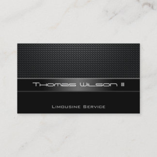 Professional Carbon Fiber Limo Business Cards