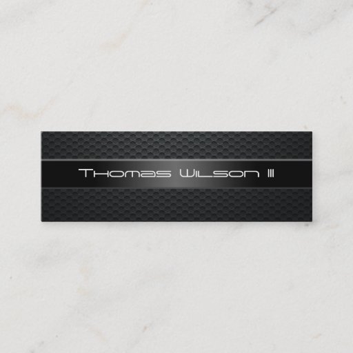Customizable Professional Carbon Fiber Slim Business Cards