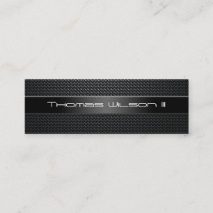 Professional Carbon Fiber Slim Business Cards