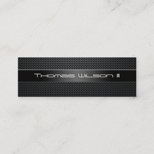 Customizable Professional Carbon Fiber Slim Business Cards