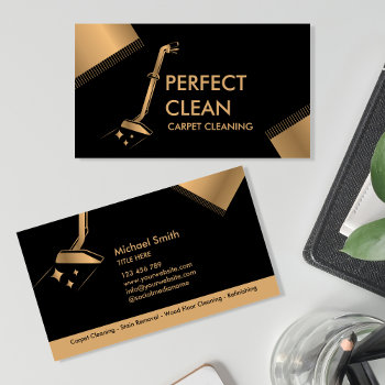 Professional Carpet Cleaning And Floor Cleaning  B Business Card by smmdsgn at Zazzle
