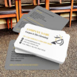 Professional Carpet & Tile Cleaning Logo Business Card<br><div class="desc">Our carpet cleaning business card template that professionally designed to give you an edge over the competition. It is easy to edit,  you can create a design that is unique to your business.</div>