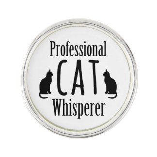 Professional Cat Whisperer Pin