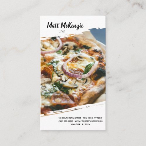 Professional Chef Business Card