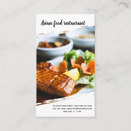 Professional Chef Business Card