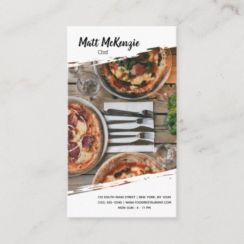 Professional Chef Business Card