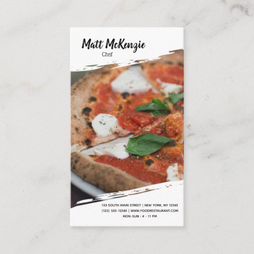 Professional Chef Business Card