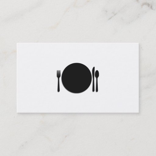 Customizable Professional Chef Business Card