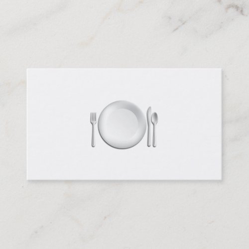 Professional Chef Business Card