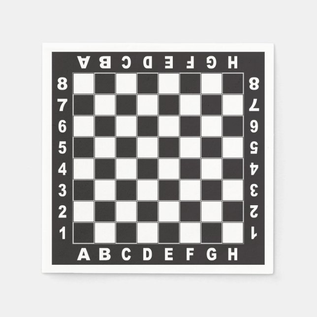 professional chess table napkins (Front)