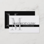 Professional Chiropractic Business Cards Gold (Front/Back)
