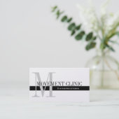 Professional Chiropractic Business Cards Gold (Standing Front)